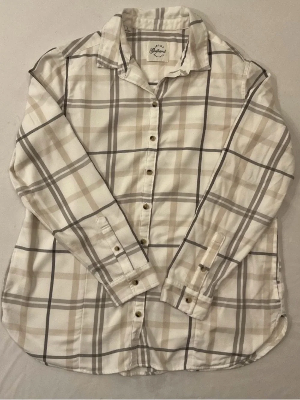 Jachs Plaid Button-Up Shirt